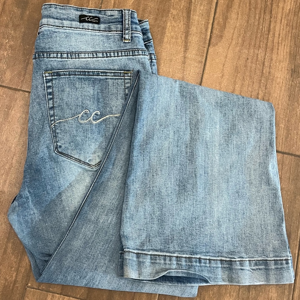 Light Wash CC Western Trouser Jeans